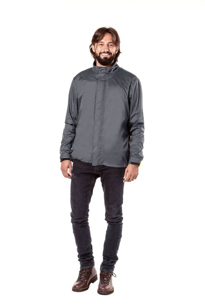 Veste tucano nano rain alpha gris anthracite