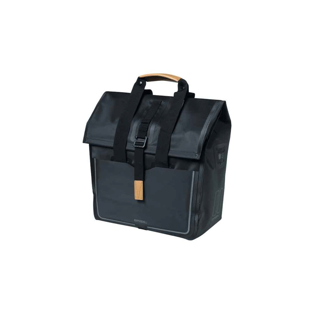 Sacoche arrière imperméable BASIL Urban Dry 25L matt black