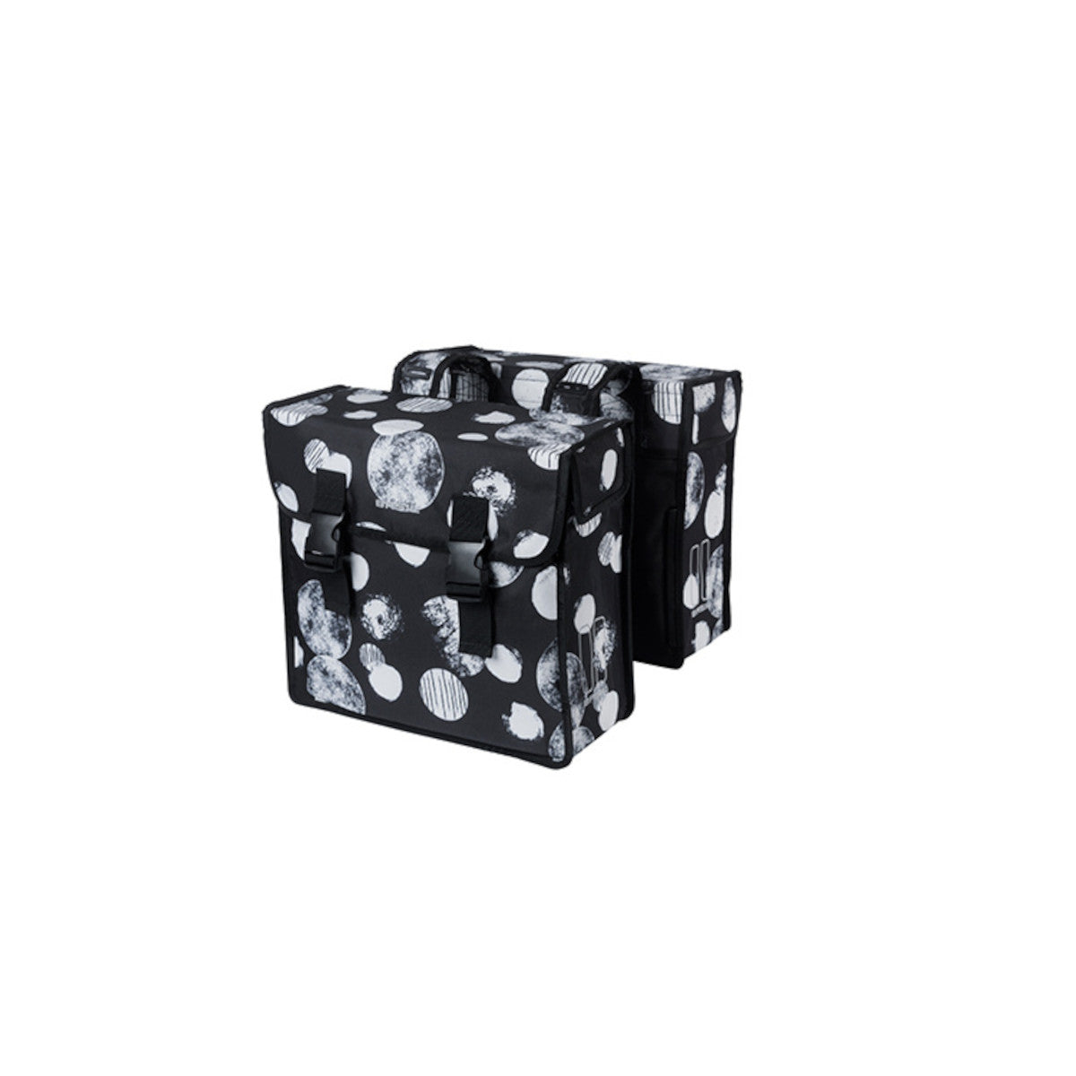 Sacoche double BASIL Mara XL 35L noir/gris
