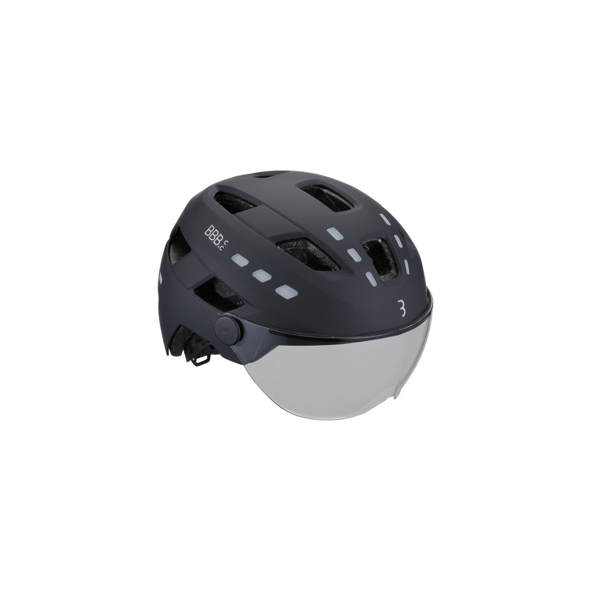 Casque BBB DistrictLed avec visière