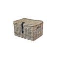 Panier avant BASIL Dax L avec couvercle gris
