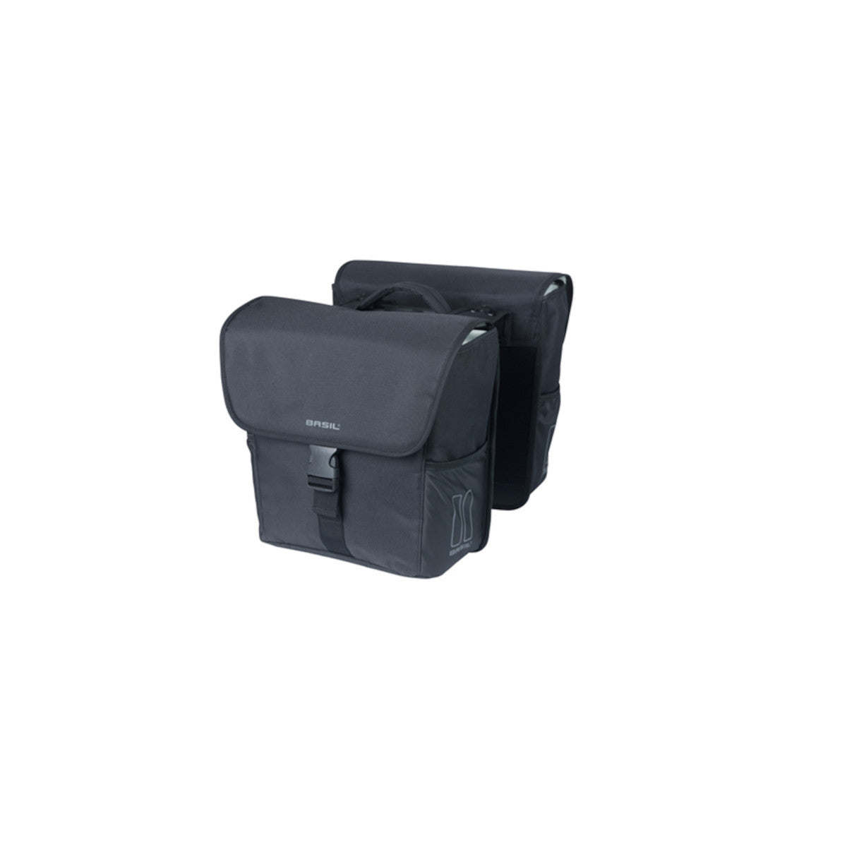Sacoche double BASIL Go 32L solid black