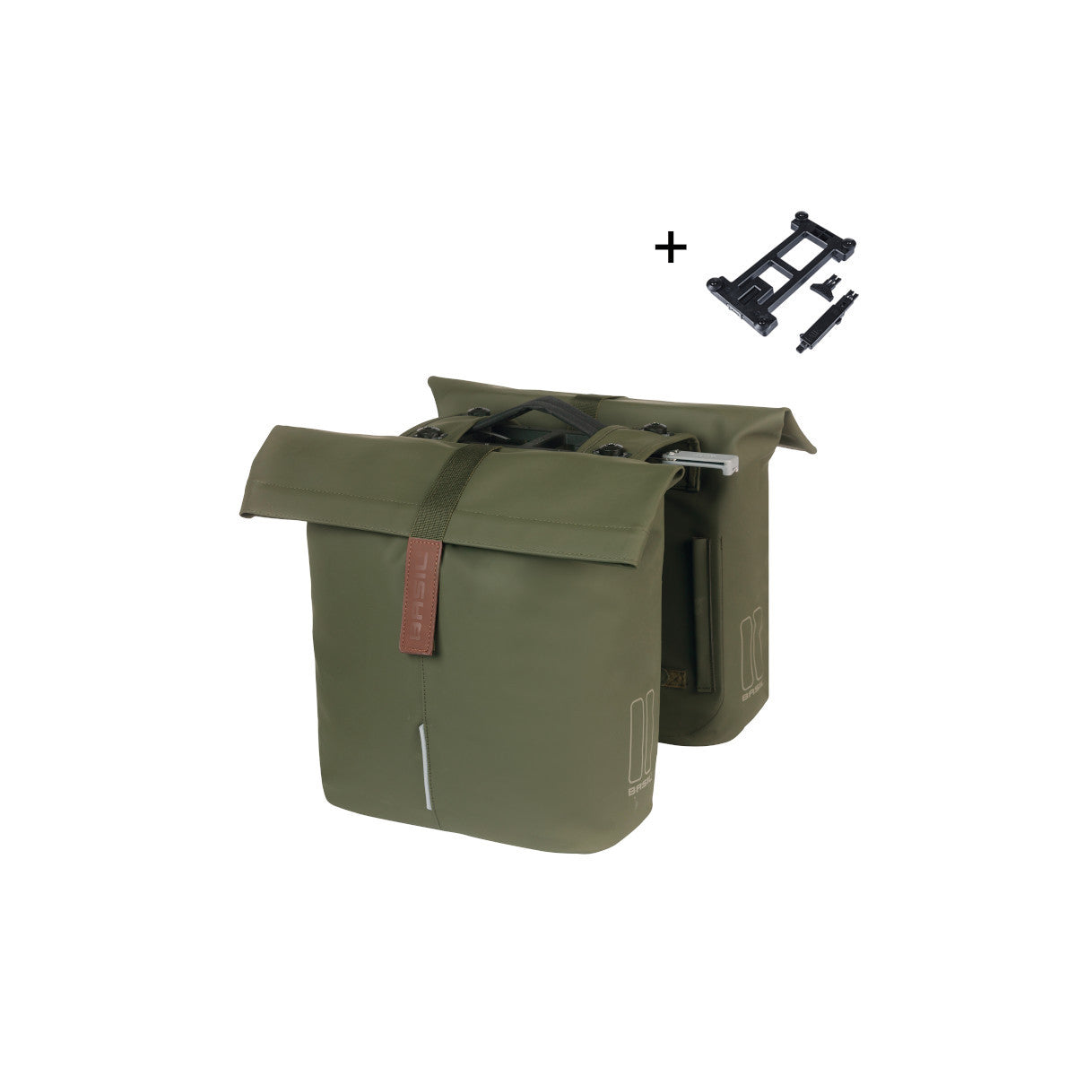 Sacoche double BASIL City MIK 28-32L