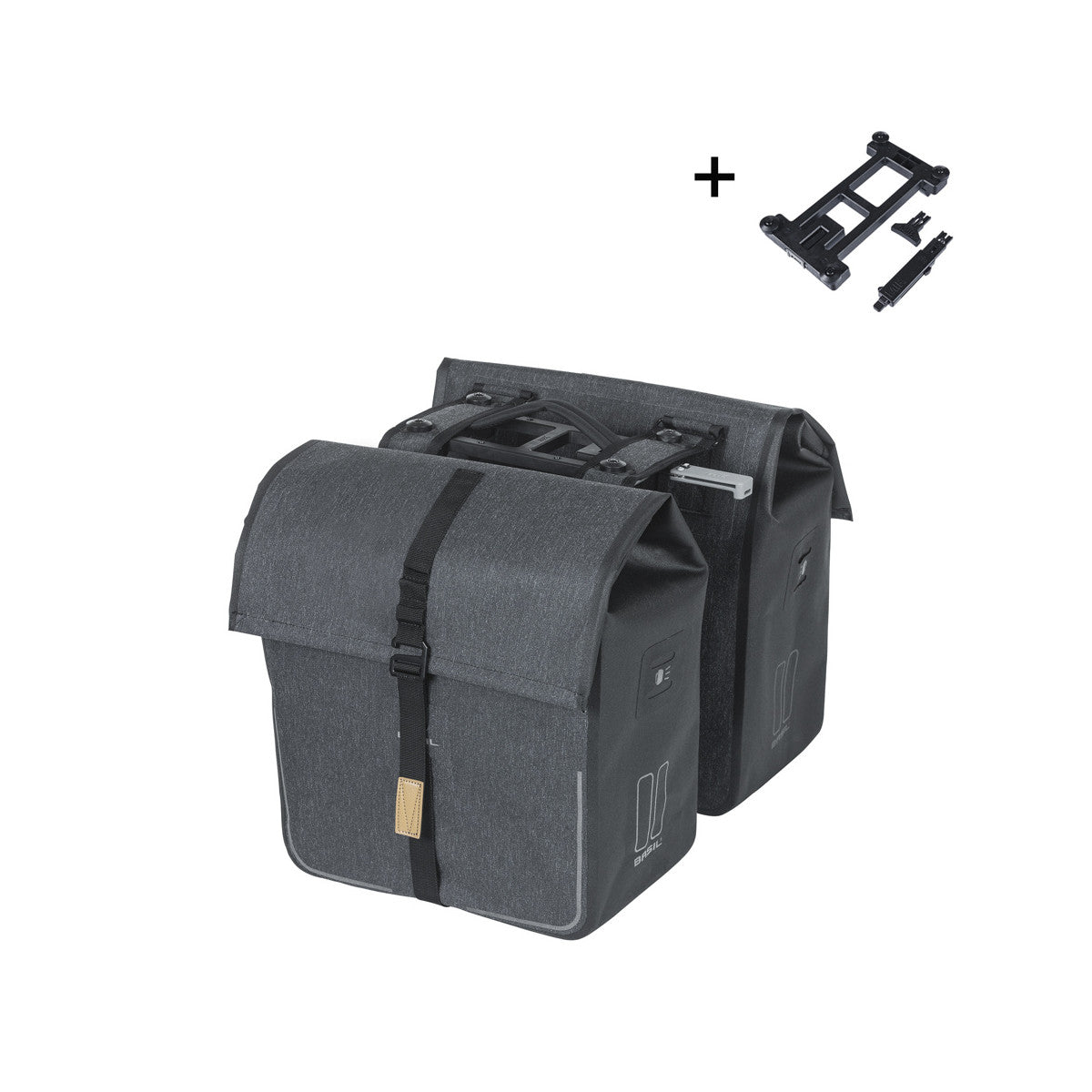 Sacoche double BASIL City MIK 50L