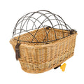 Panier ar osier animaux avec grille protection