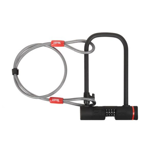 Antivol vélo u 115 x 230mm code zéfal traz u13