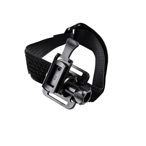 Support éclairage vélo kheax fixation casque