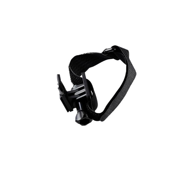 Support éclairage vélo kheax fixation casque