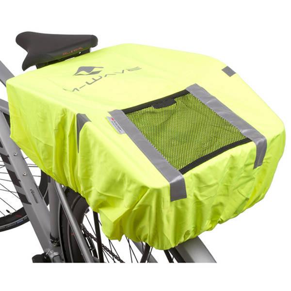 Housse de protection sac à dos m wave fluo avec poche rangement