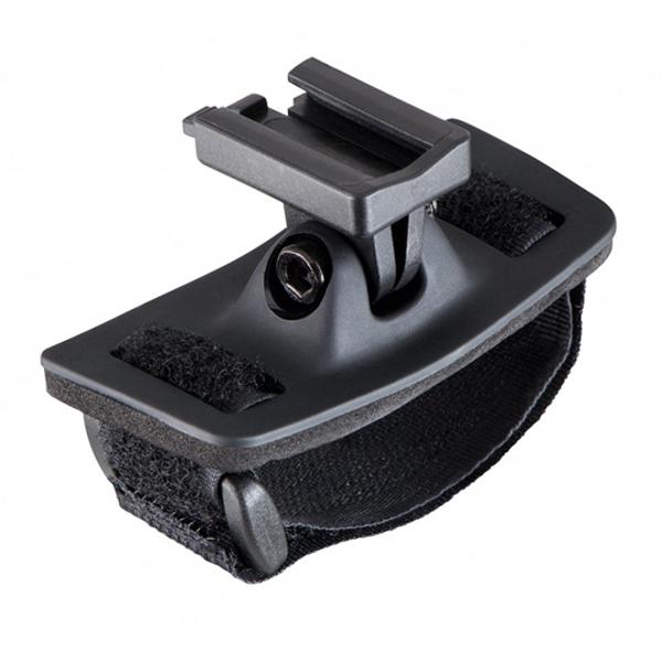 Support éclairage vélo fixation casque sigma