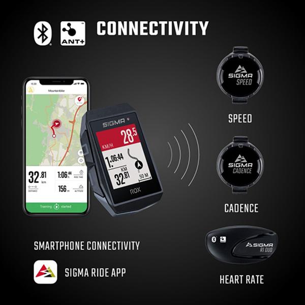Compteur vélo sans fil / gps sigma rox