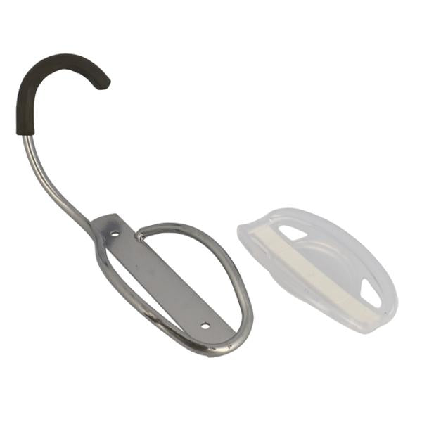 Support vélo mural optimiz acier gris + visserie