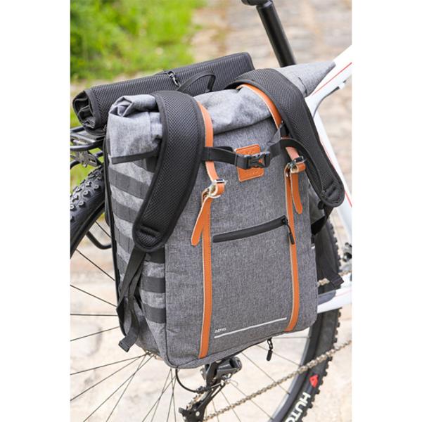 Sacoche vélo porte bagage zéfal urban backpack 27 litres