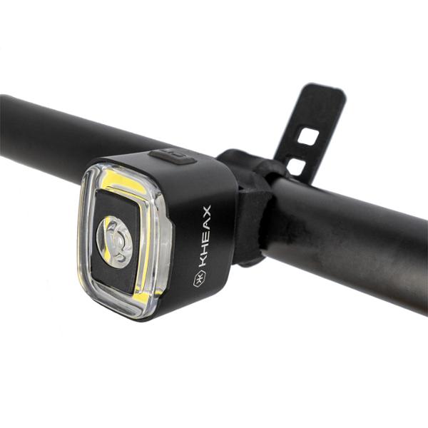 Eclairage vélo av+ar recharg.usbc kheax nekkar 200 / 50l