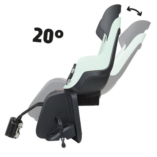 Porte bébé ar sur cadre bobike go maxi inclinable