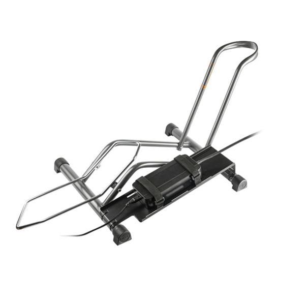 Presentoir vélo roue stabilus avec support de chargeur