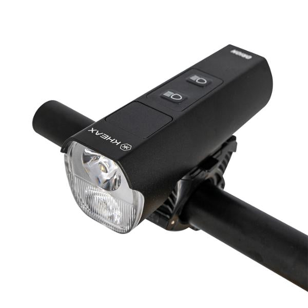 éclairage vélo av recharg.usbc kheax orion 1200l fixation cintre led