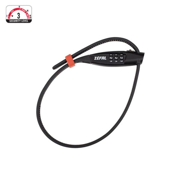 Antivol vélo cable zéfal code k traz zip3