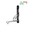 Support vélo mural pliable pivotant charge max 30 kgs