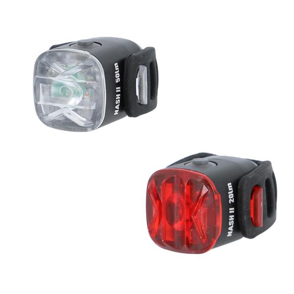 Duo éclairages av+ar recharg.usbc kheax nash ii 50