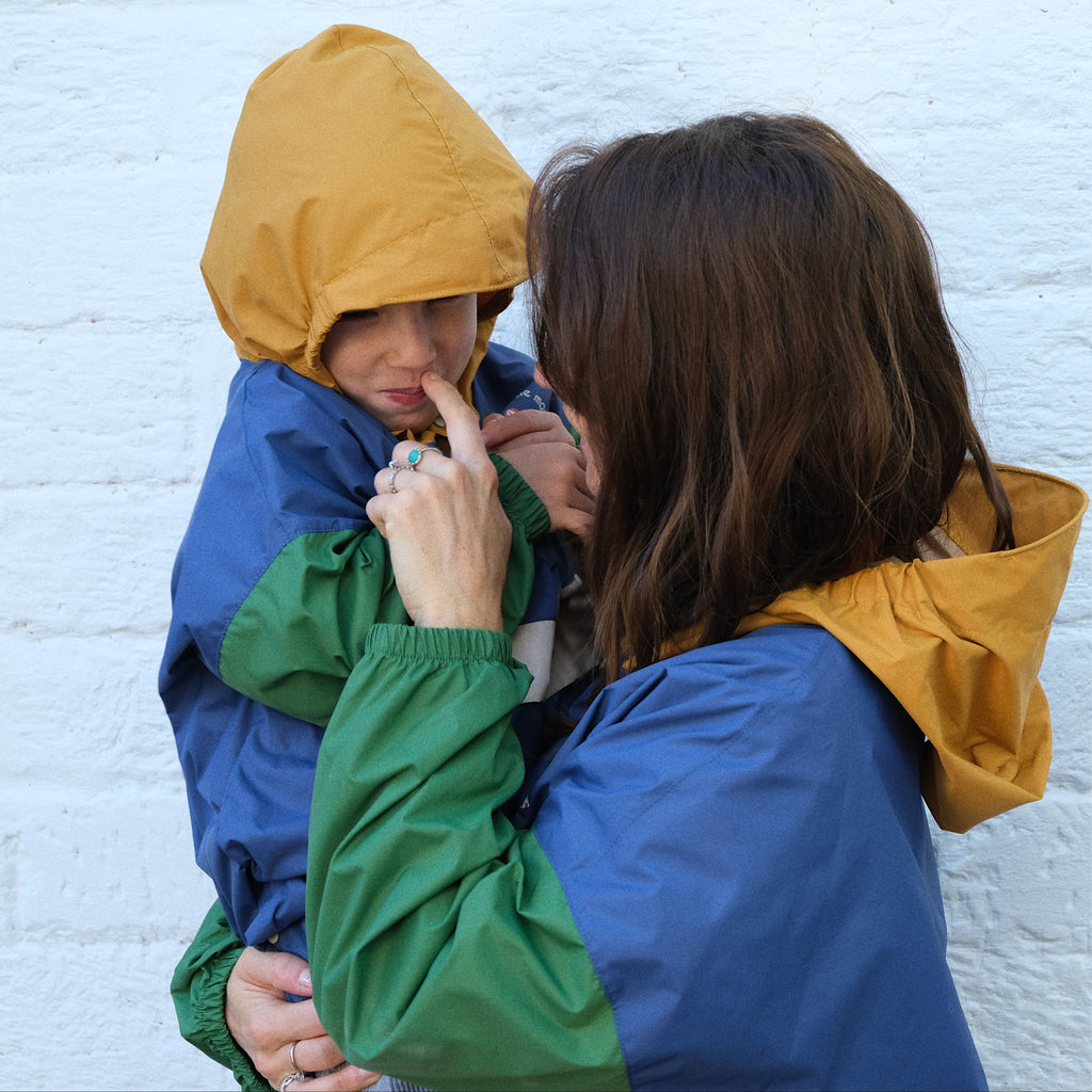 Poncho pluie Ash Blue Kids