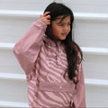 Poncho Zebra rose Kids