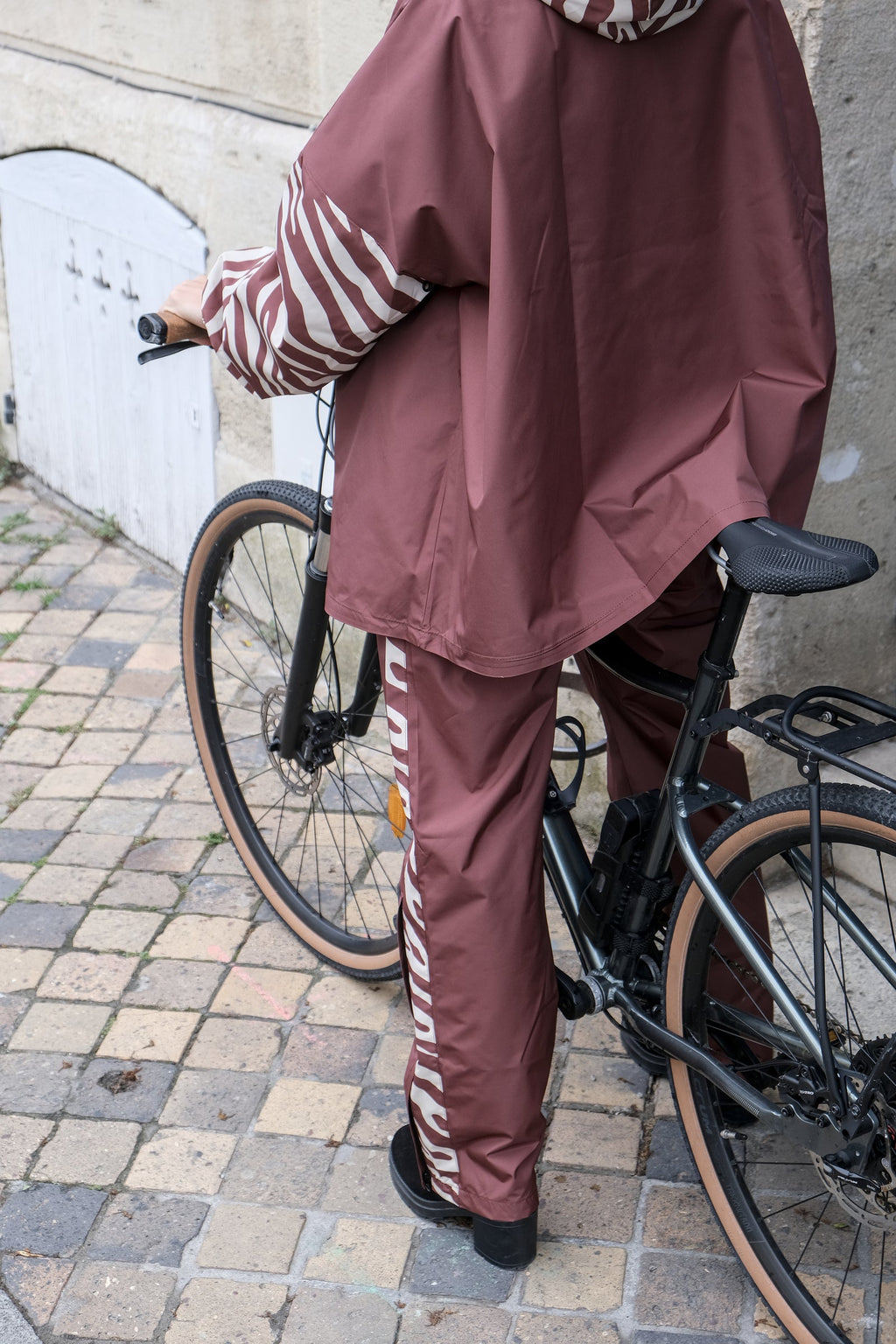 Pantalon de pluie zebra chocolat