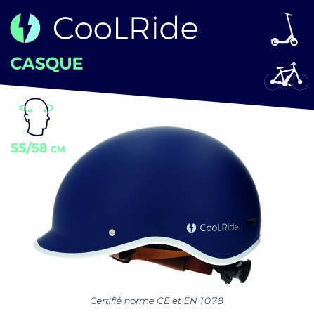 Casque Urbain avec visière avec headlock