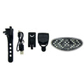 Clignotant vélo multi-usages avec fixation rechargeable USB