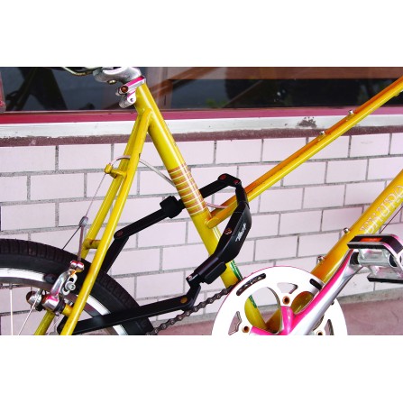 Antivol pliable à clés 80 cm
