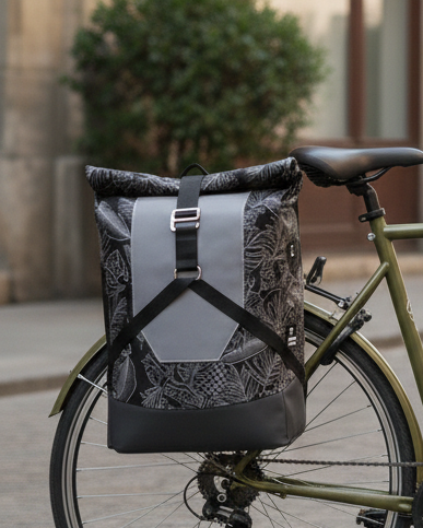 Sac à dos | Sacoche vélo UCRR motif - large