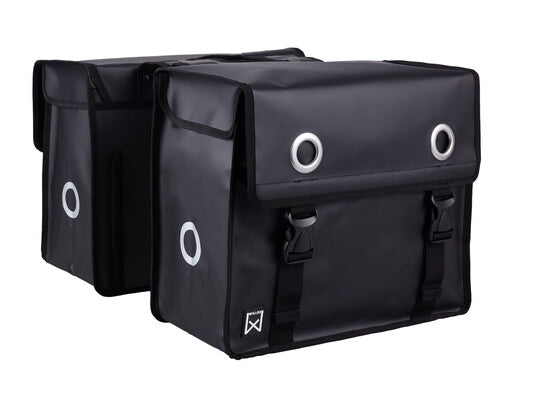 Sacoche Double en Toile Enduite 40L