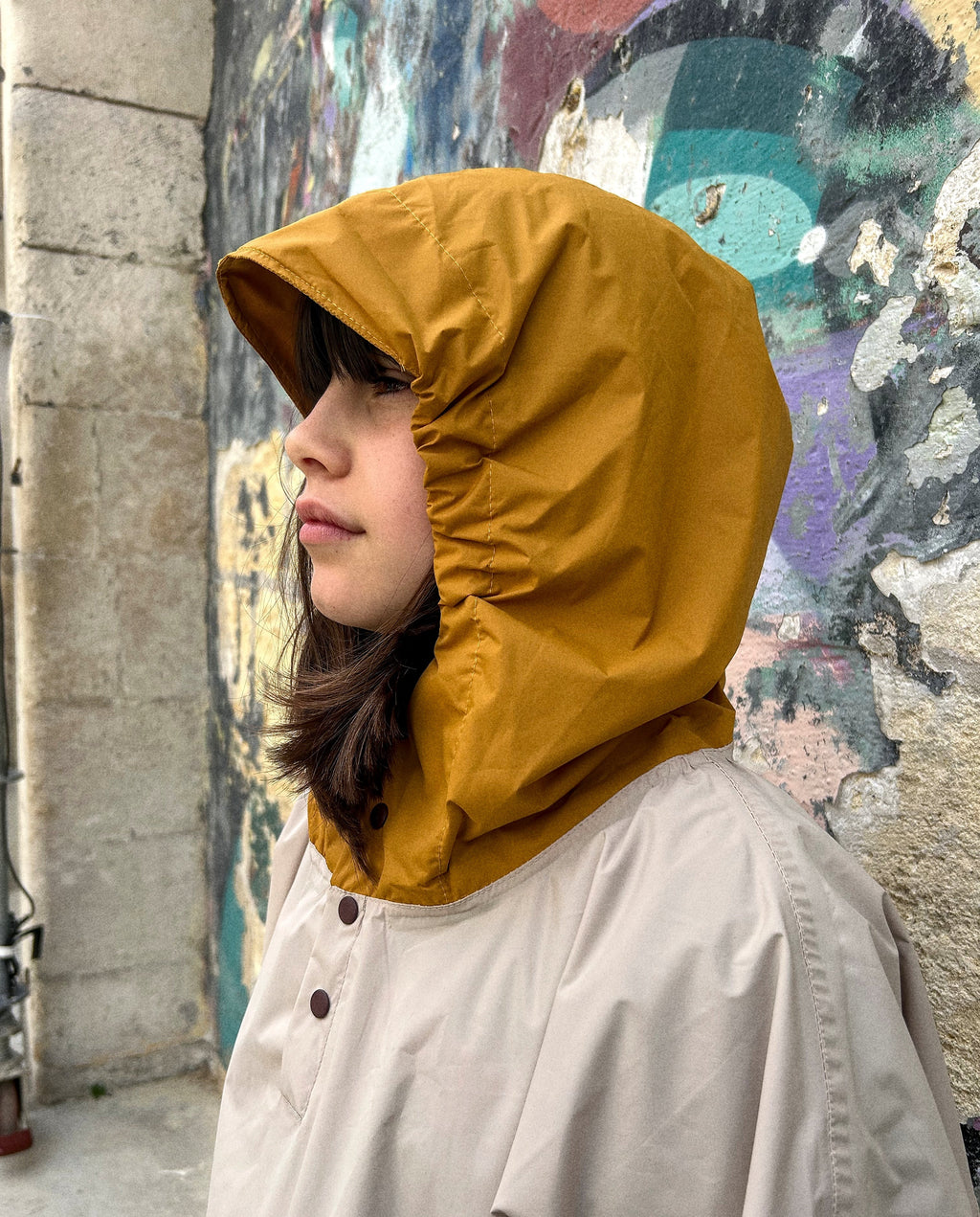 Poncho pluie Old School Kids