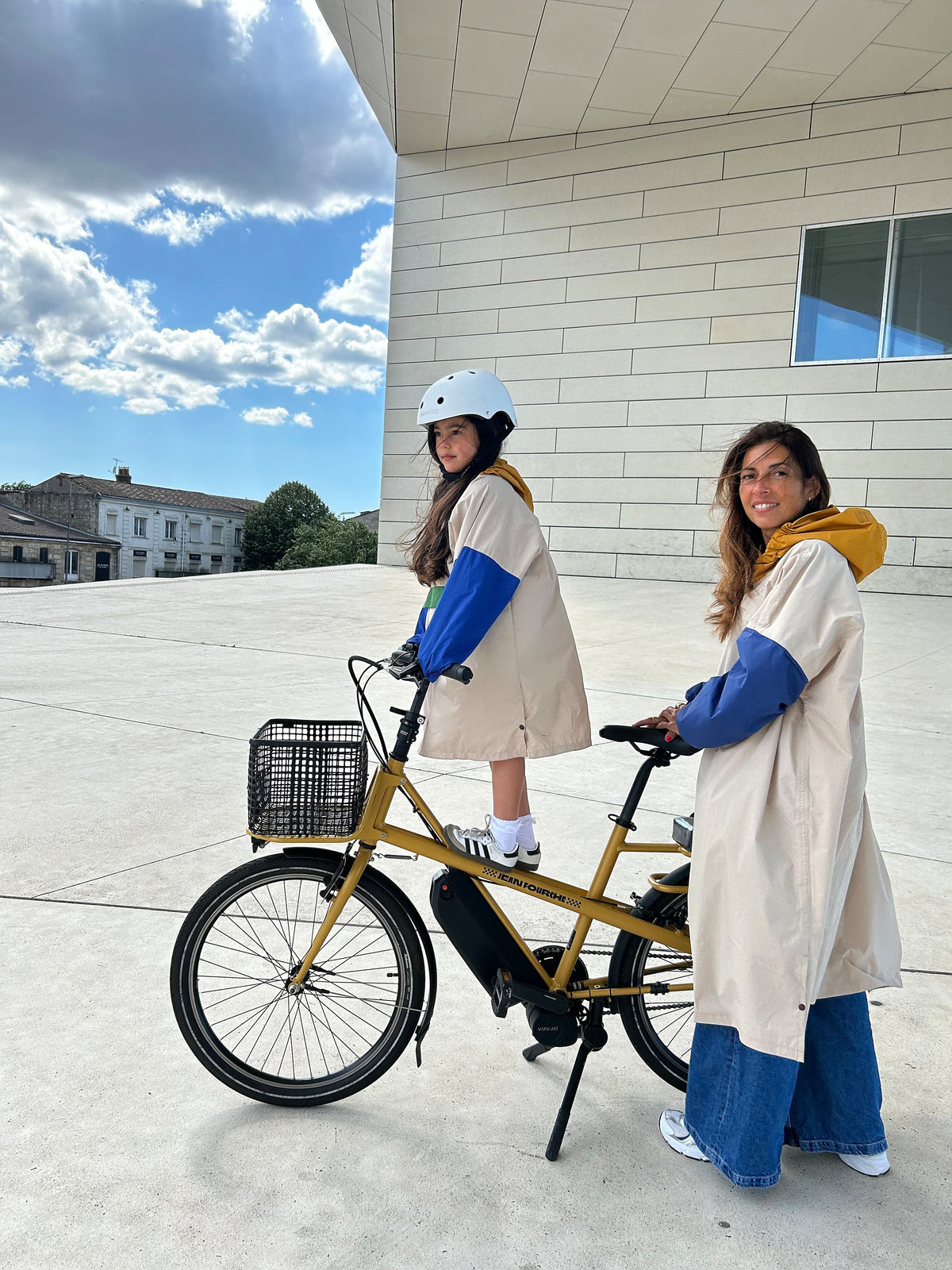 Poncho pluie Old School Kids