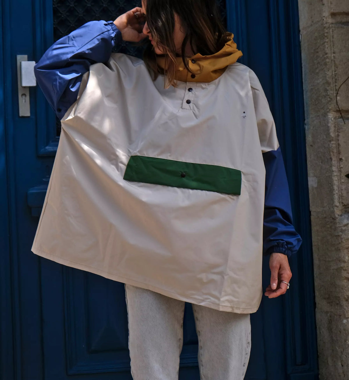 Cape de pluie courte Old school