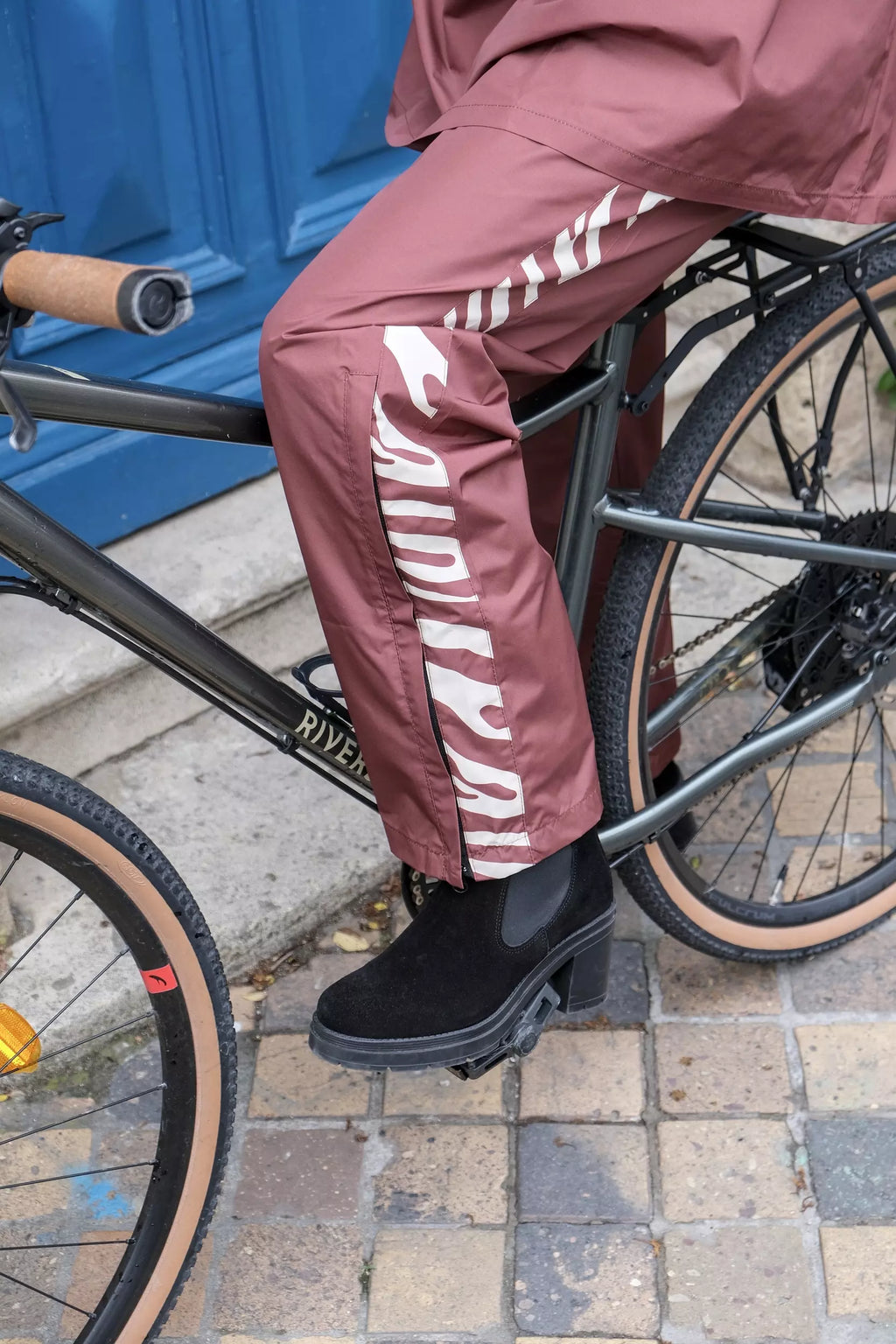 Pantalon de pluie zebra chocolat