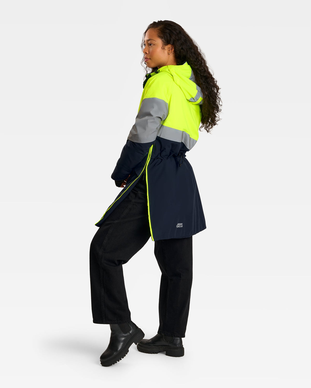 Parka réfléchissante & réversible d'hiver Fluvia