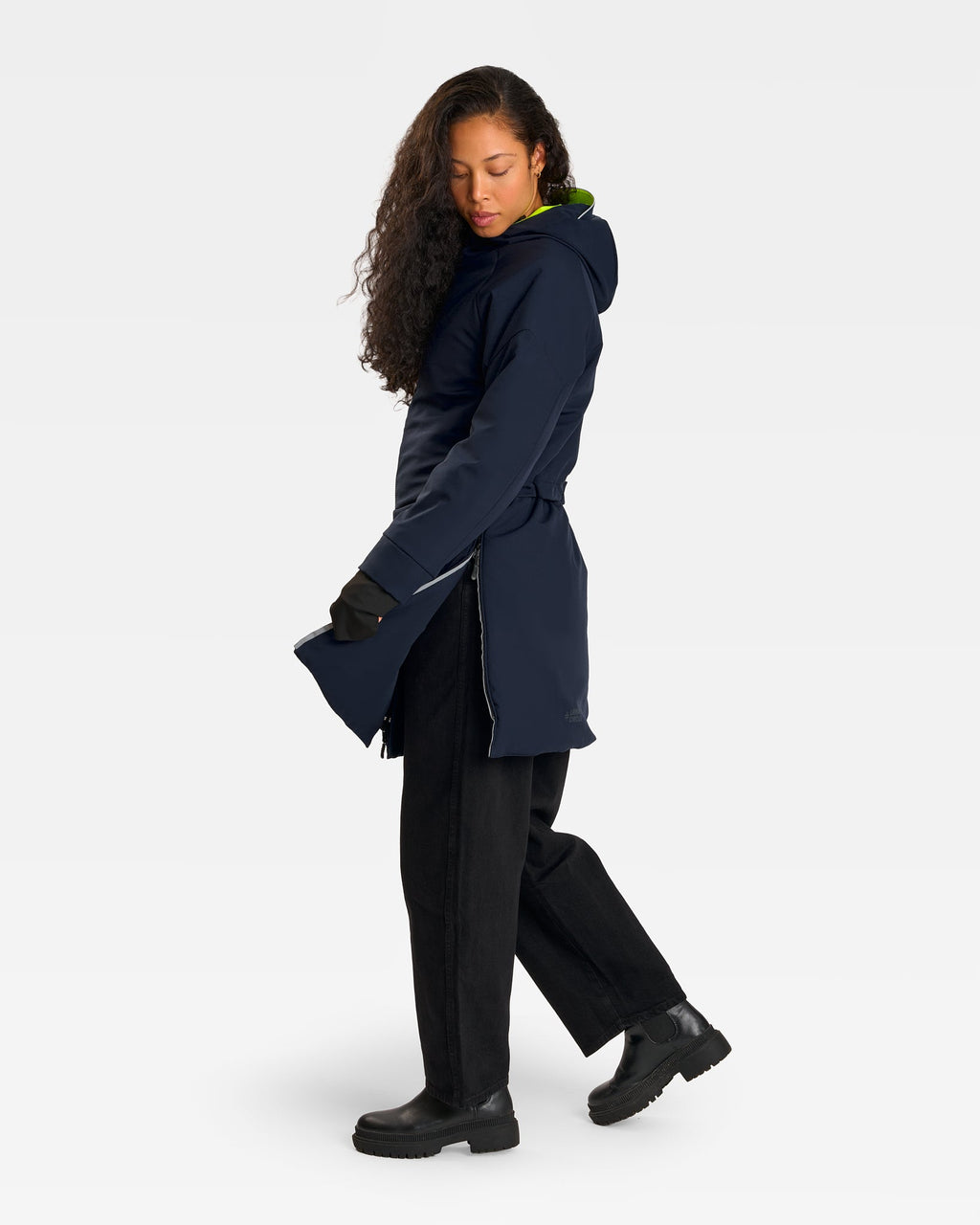 Parka réfléchissante & réversible d'hiver Fluvia