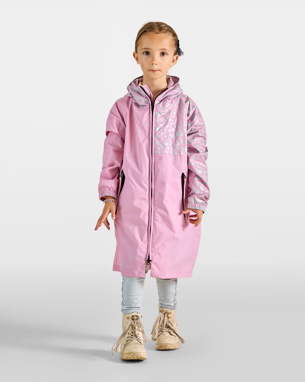 Poncho de pluie zippé Francigena enfant