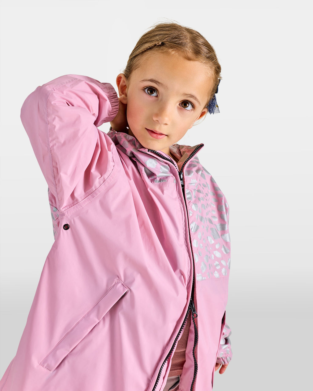 Poncho de pluie zippé Francigena enfant