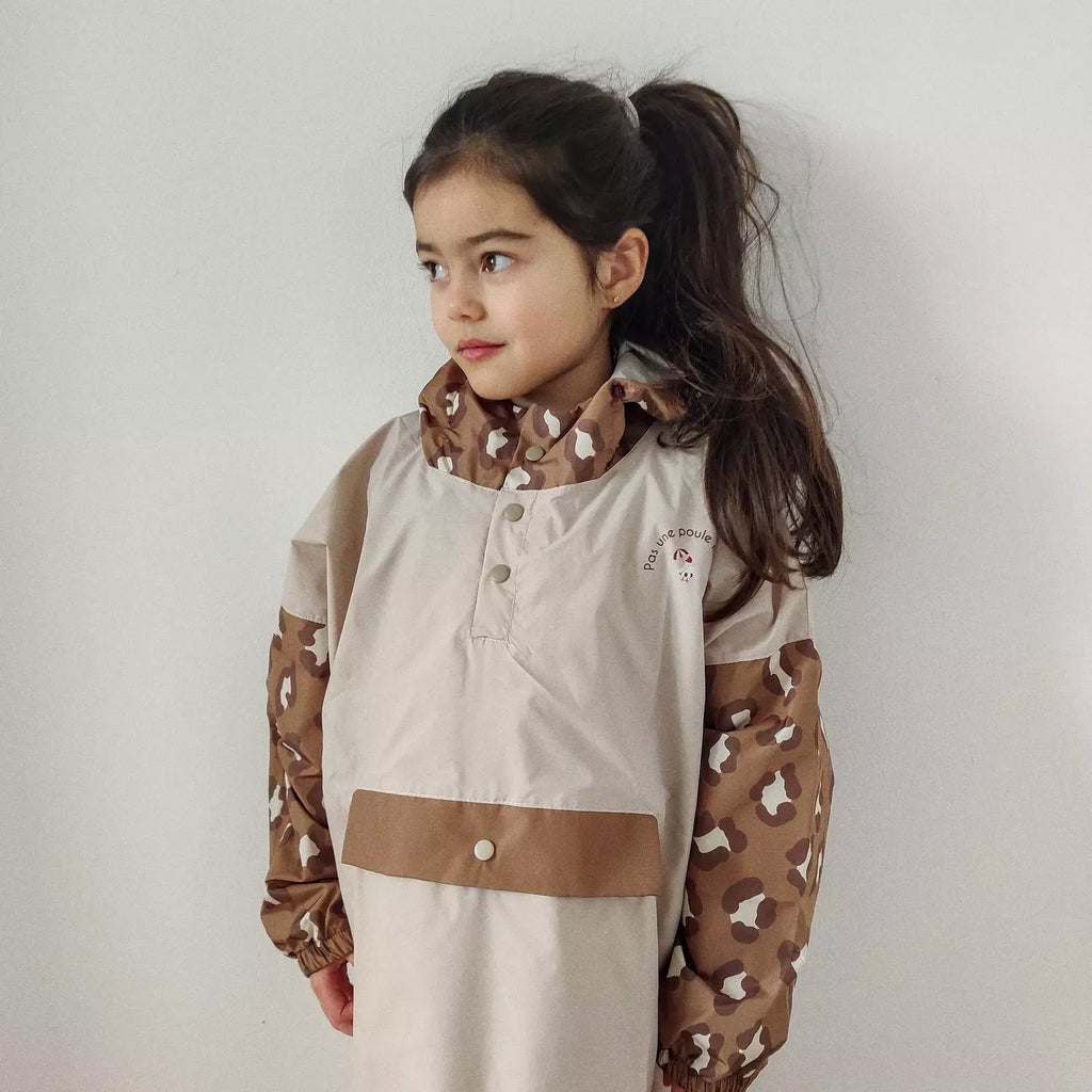 Poncho pluie Léopard Kids