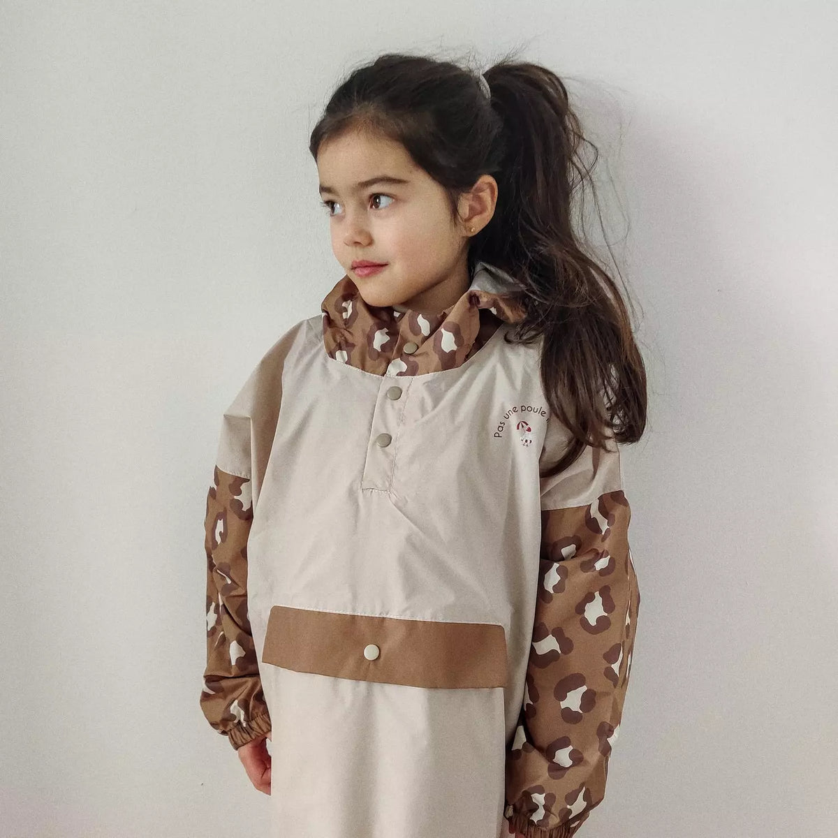 Poncho pluie Léopard Kids