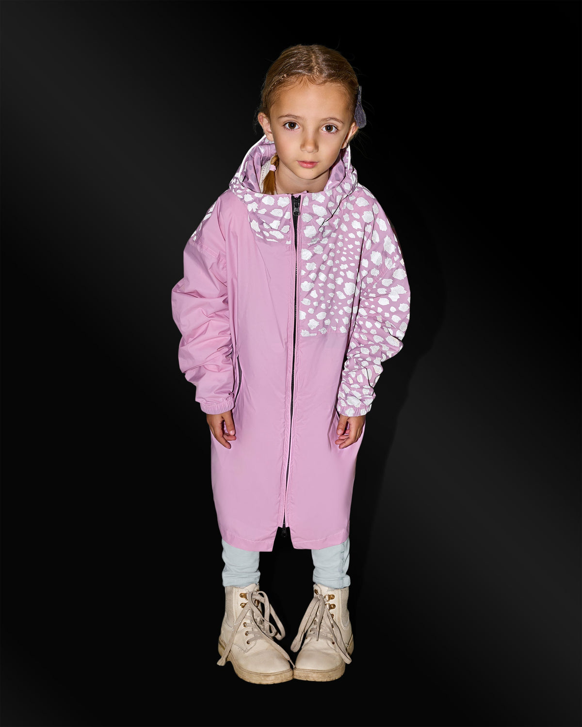 Poncho de pluie zippé Francigena enfant