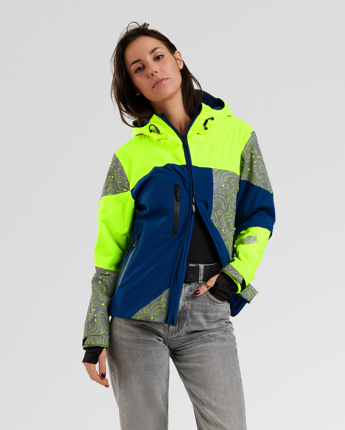 Veste réversible REPOP motif