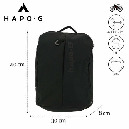 Sac à dos avec fixation DMTS compatible E-Bike - 9L
