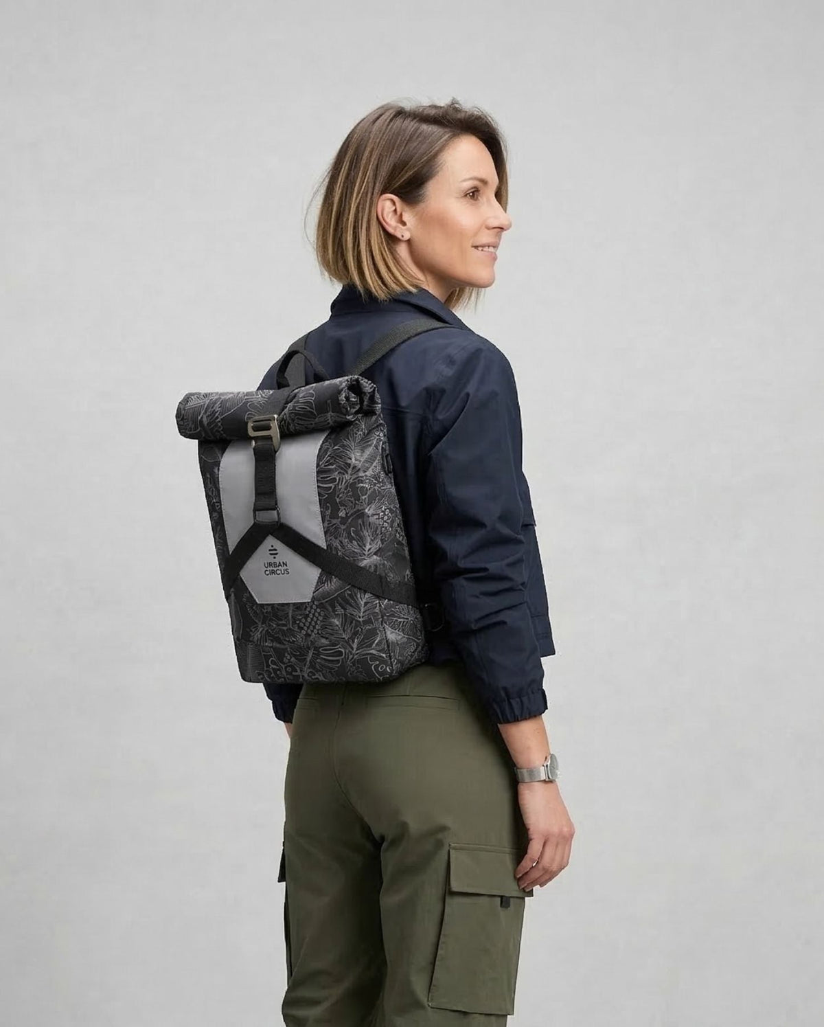 Sac à dos réfléchissant UCRR motif - small