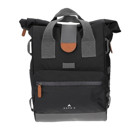 Sacoche arrière roll-top convertible sac à dos