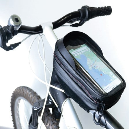 Sacoche de Cadre Smartphone EVA avec pare-soleil