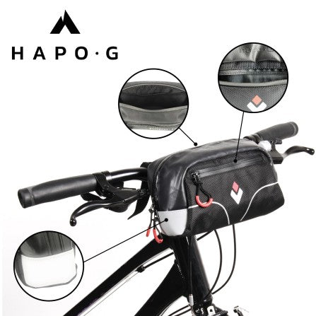 Sacoche de guidon pour vélo - 2L