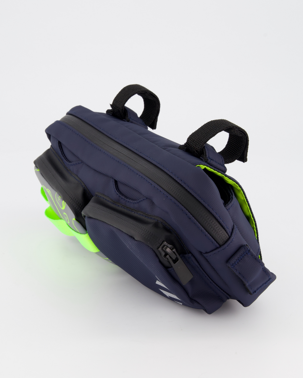 Sac banane | Sacoche vélo réfléchissante motif - medium